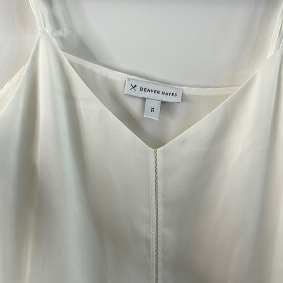 Denver Hayes Cream Fitted Camisole - Picture 2 of 3